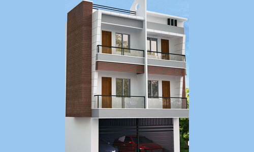 Apartments at Chetpet.